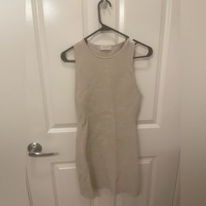 Babaton Sculpt Knit Racer Mini Dress